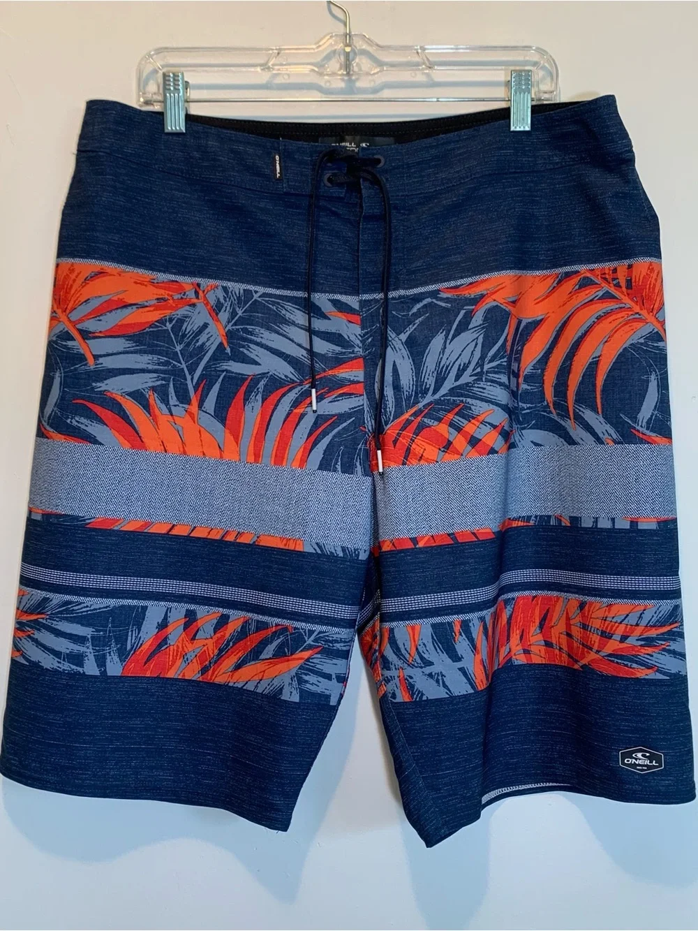New O’Neill Hyperfreak Canopy Board Shorts Swim Trunks 36” Waist